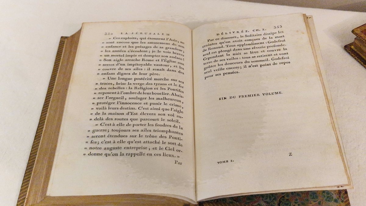 Jérusalem délivrée -1803- 2 volumes-photo-6