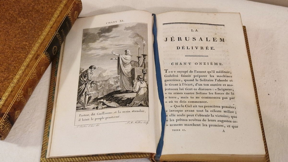 Jérusalem délivrée -1803- 2 volumes-photo-7