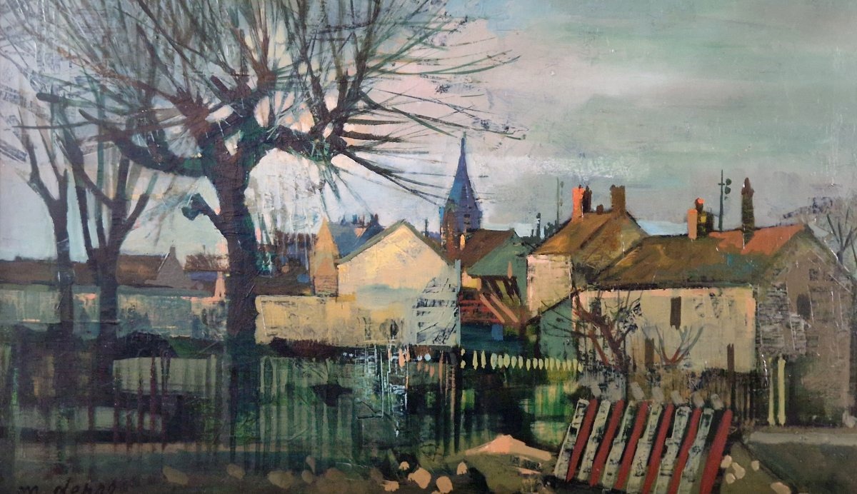 Paysage de Sucy en Brie - Marcel Depré (1919-1990)-photo-2