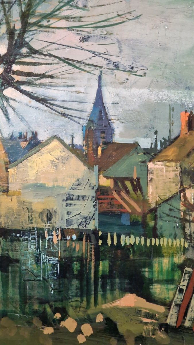 Paysage de Sucy en Brie - Marcel Depré (1919-1990)-photo-2