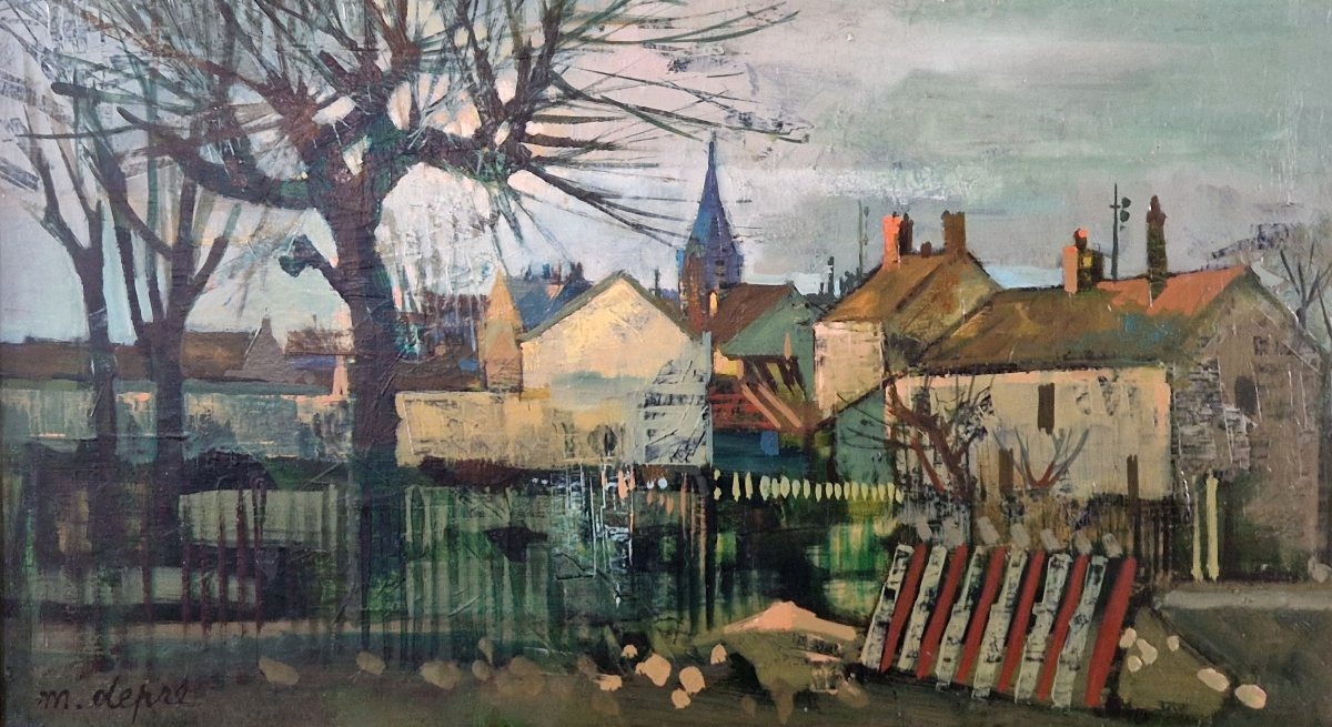 Paysage de Sucy en Brie - Marcel Depré (1919-1990)-photo-4