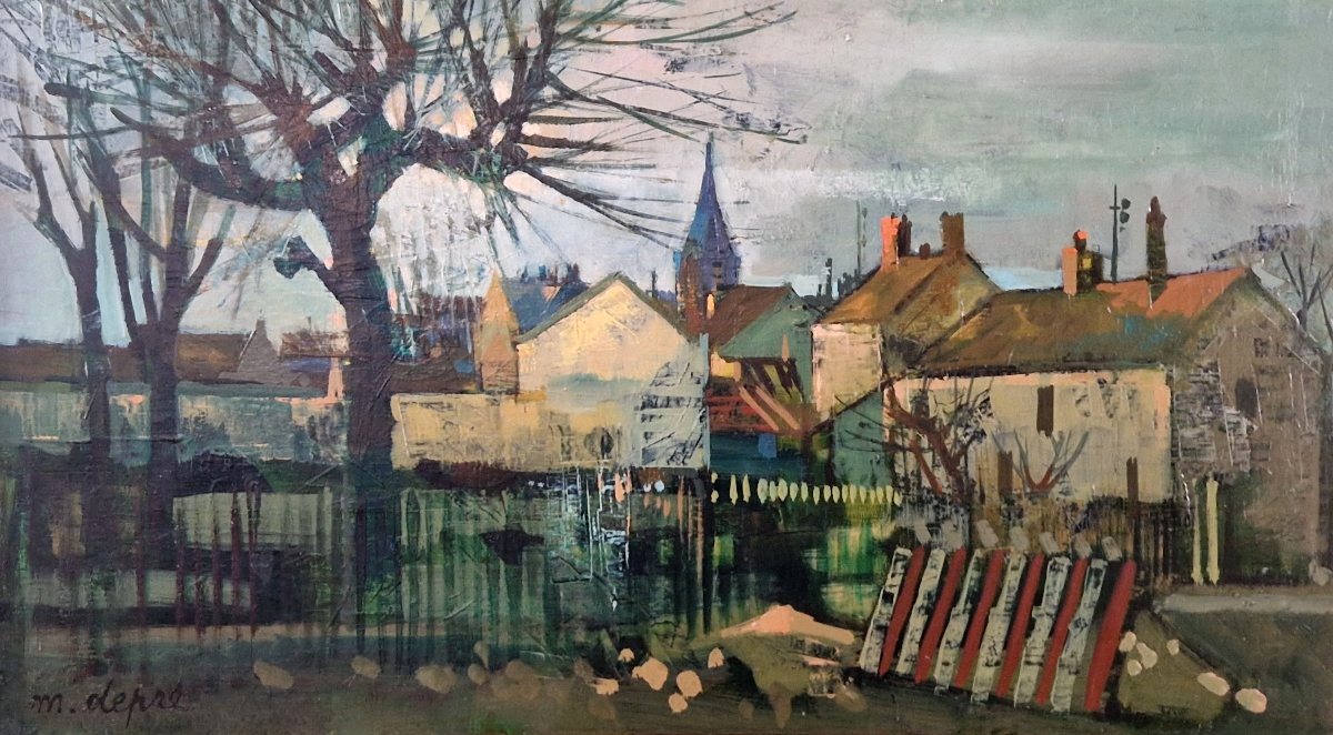 Paysage de Sucy en Brie - Marcel Depré (1919-1990)-photo-5