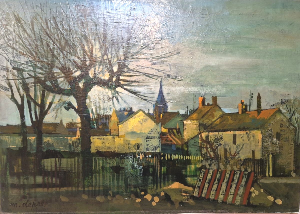 Paysage de Sucy en Brie - Marcel Depré (1919-1990)
