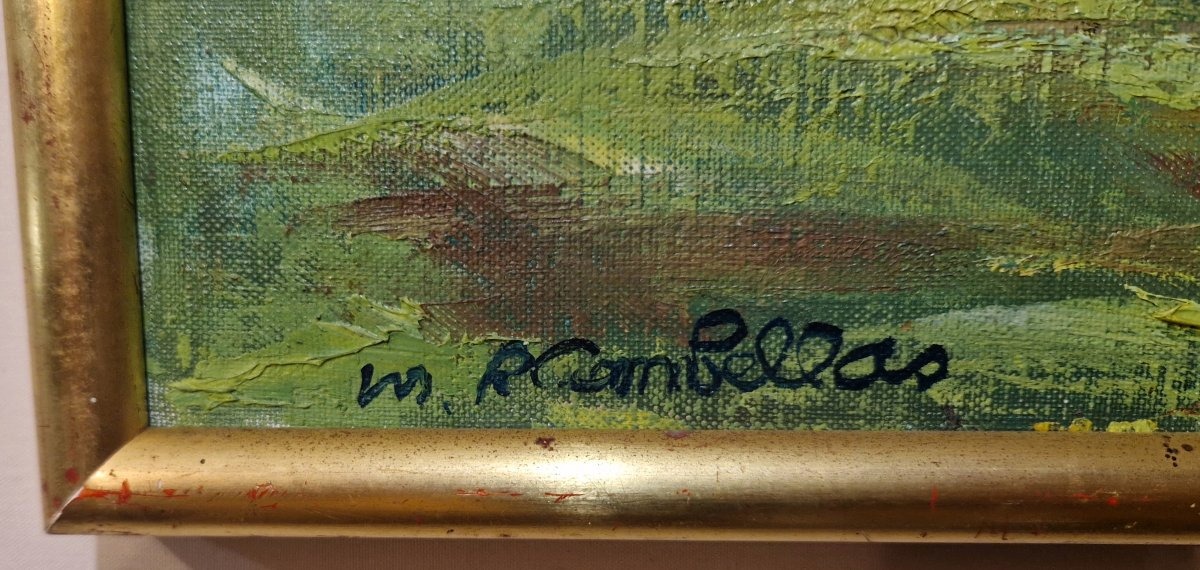 Marcel-Paul Combellas (1906-1989) "Paysage"-photo-3