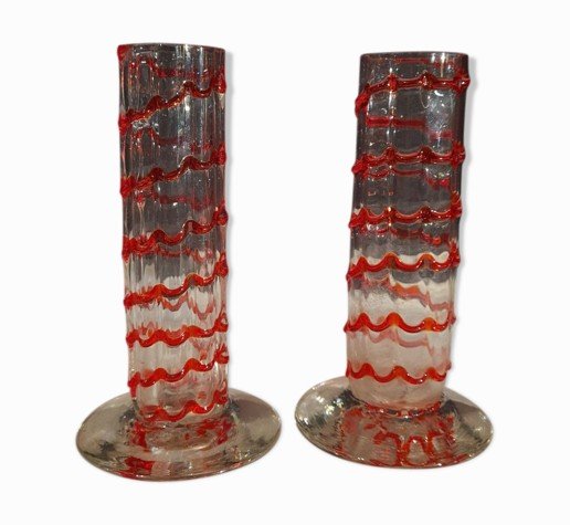 Pair Of Soliflore Vase