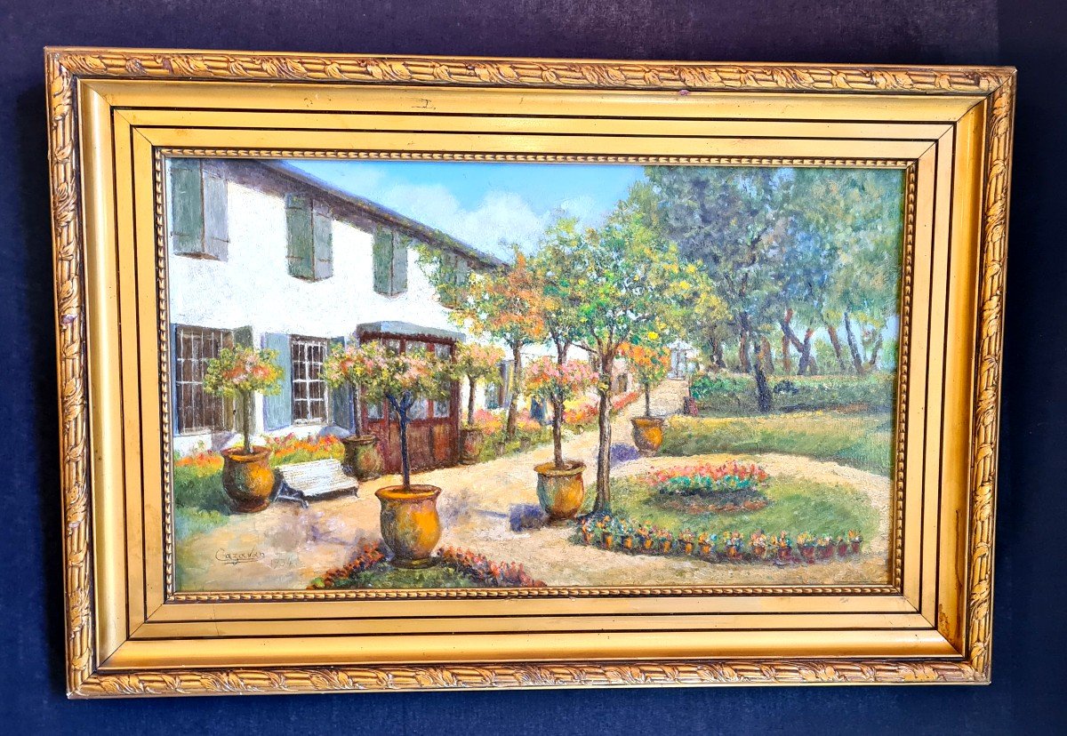 Provençal House By Cazavan Dated 1934