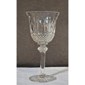 A Large Saint Louis Crystal Wine Glass Tommy Model