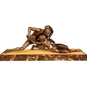 Le Baiser Régule Art Déco