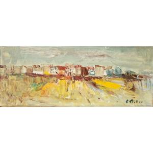 Village Alsacien par Etienne Ritter (1934-1994)