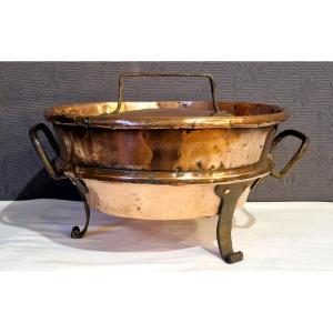 Copper Pie Dish, Late 18th/early 19th Century