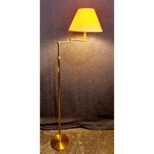 Lampe liseuse ajustable en laiton à bras amovible