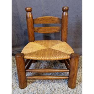 Brutalist Children's Chairs By Charles Dudouyt 