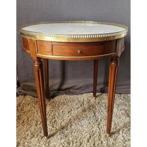 Table bouillotte acajou  début XIXe