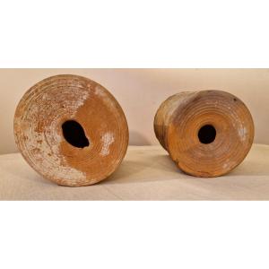 2 niches oiseaux en terre cuite Provençale