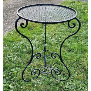 Table en fer forgé -milieu XXe