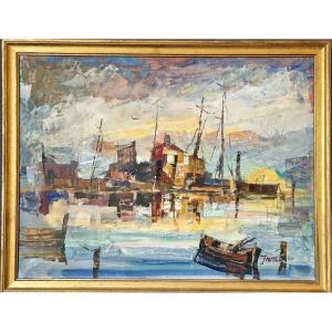 Peaceful Harbor - 20th Century 