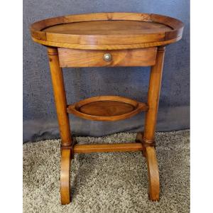 Table d'appoint Empire en merisier