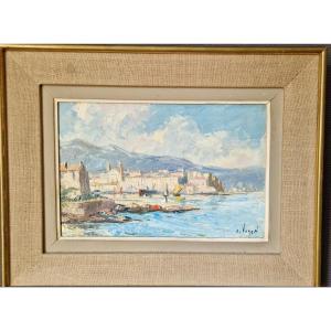 Louis VIGNON (1897-1985) – Vue de Bastia - Corse
