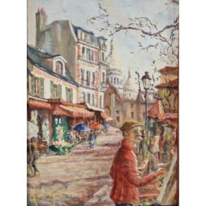 Place Du Tertre - Montmartre - Mid-20th Century
