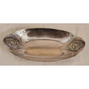 Corbeille à pain Art Nouveau - Gallia Christofle - XXe