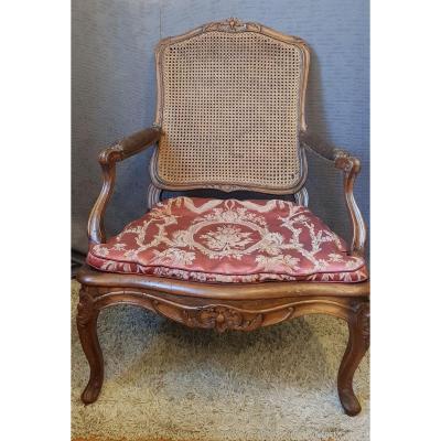 Fauteuil Louis XV Estampillé Avisse