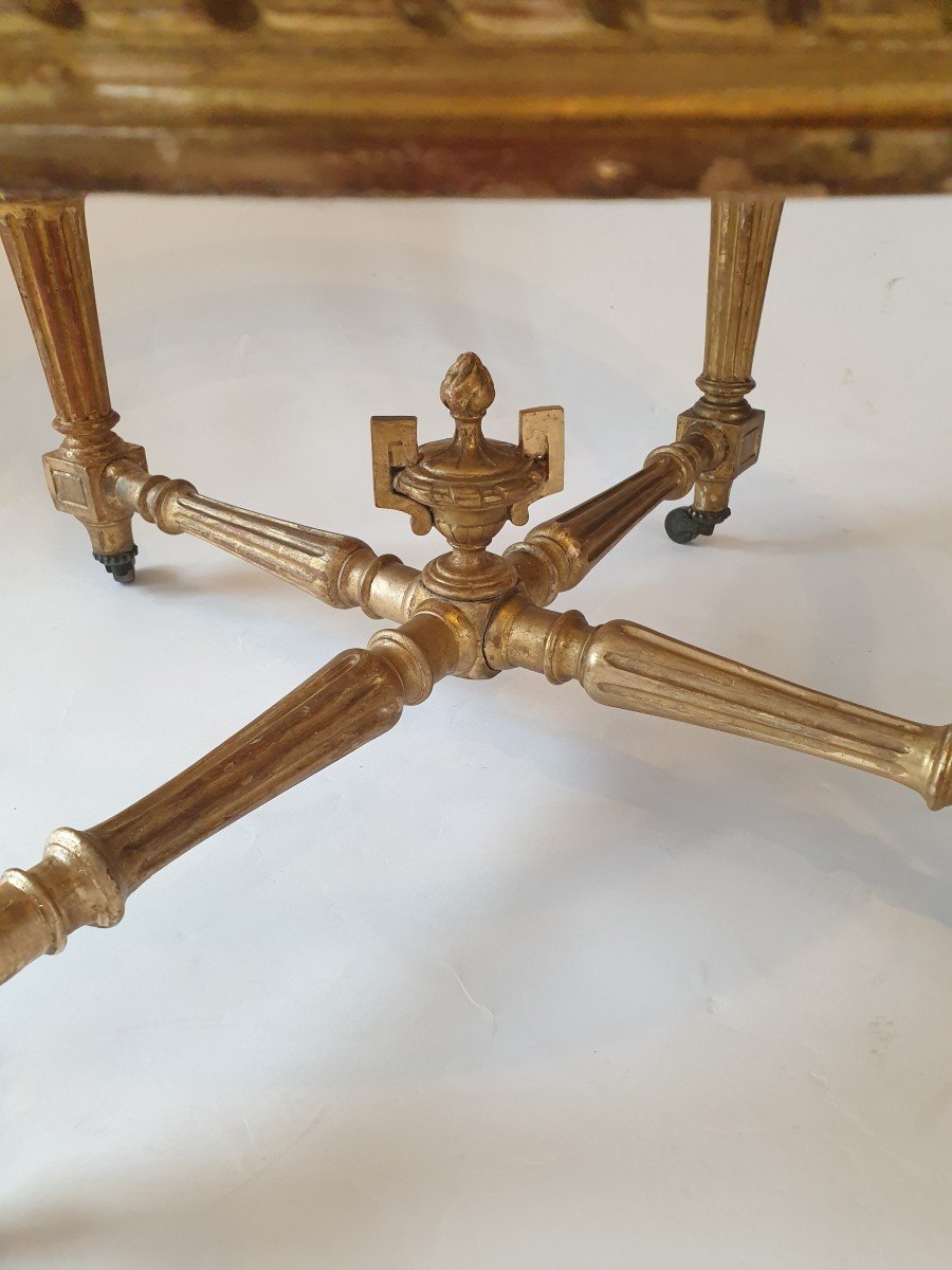 Table de style Louis XVI de la seconde moitié du 19e siècle-photo-4