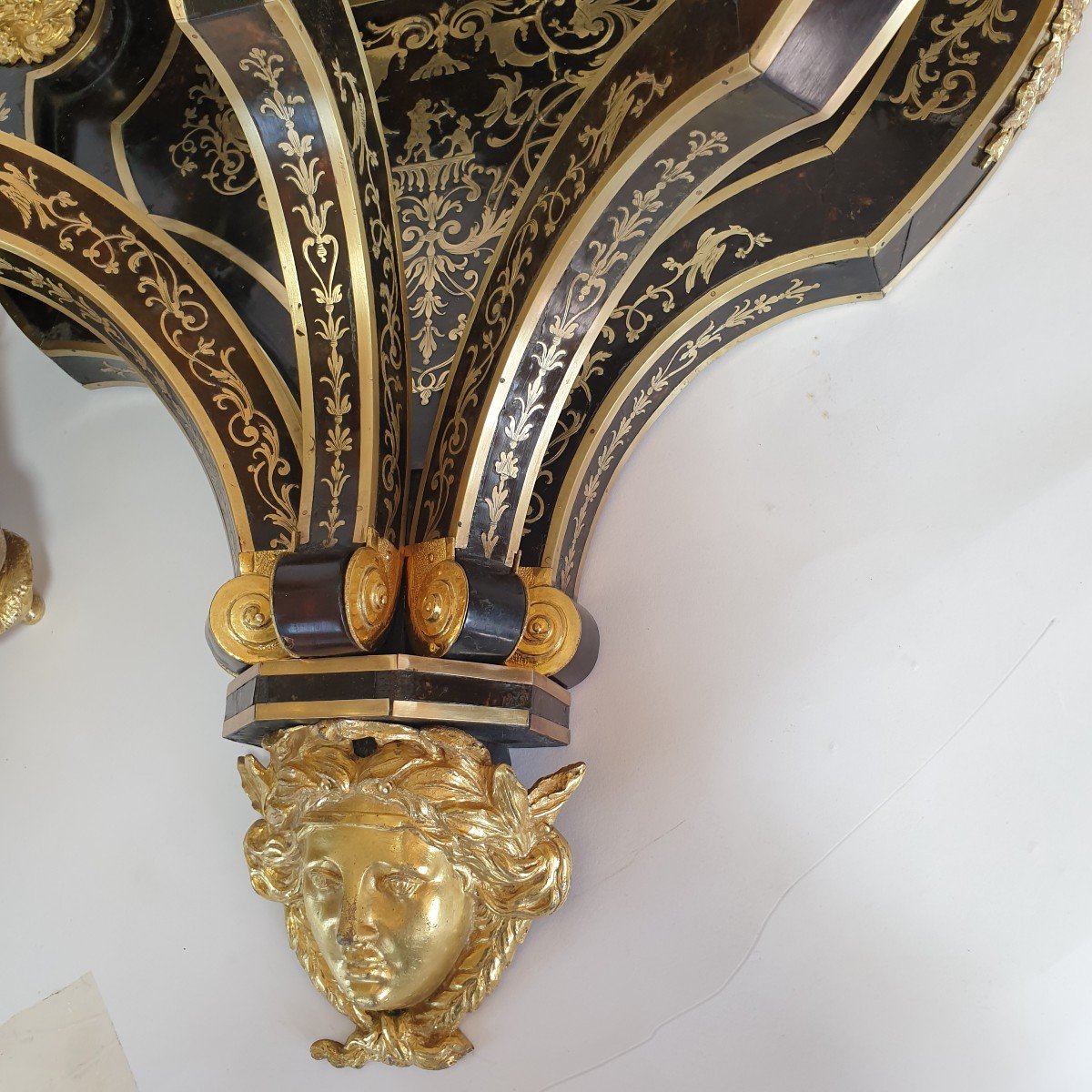 Pendule Boulle Réalisée Par Charles Voisin 1685 – 1761-photo-3