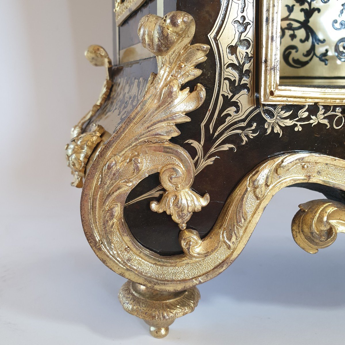 Pendule Boulle Réalisée Par Charles Voisin 1685 – 1761-photo-4