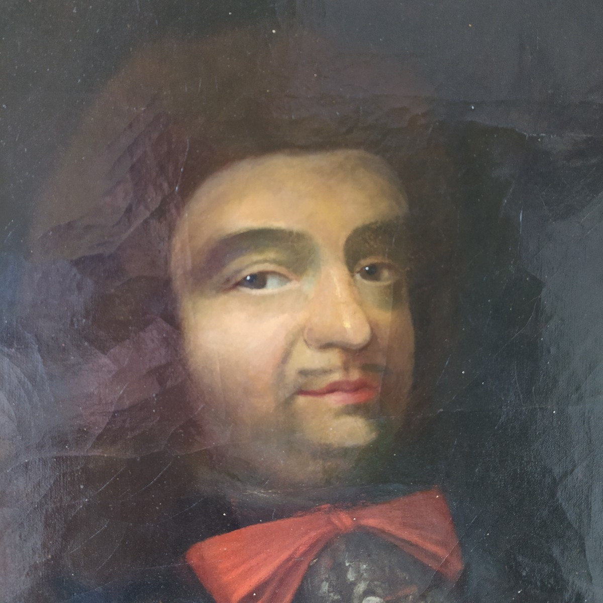 Portrait d'Un Officier Français. 17ème Siècle.-photo-2