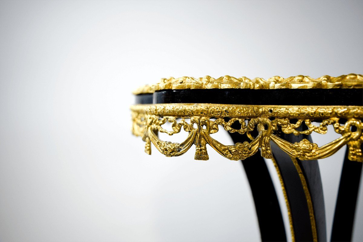 Sèvre Style Pedestal Table.-photo-4
