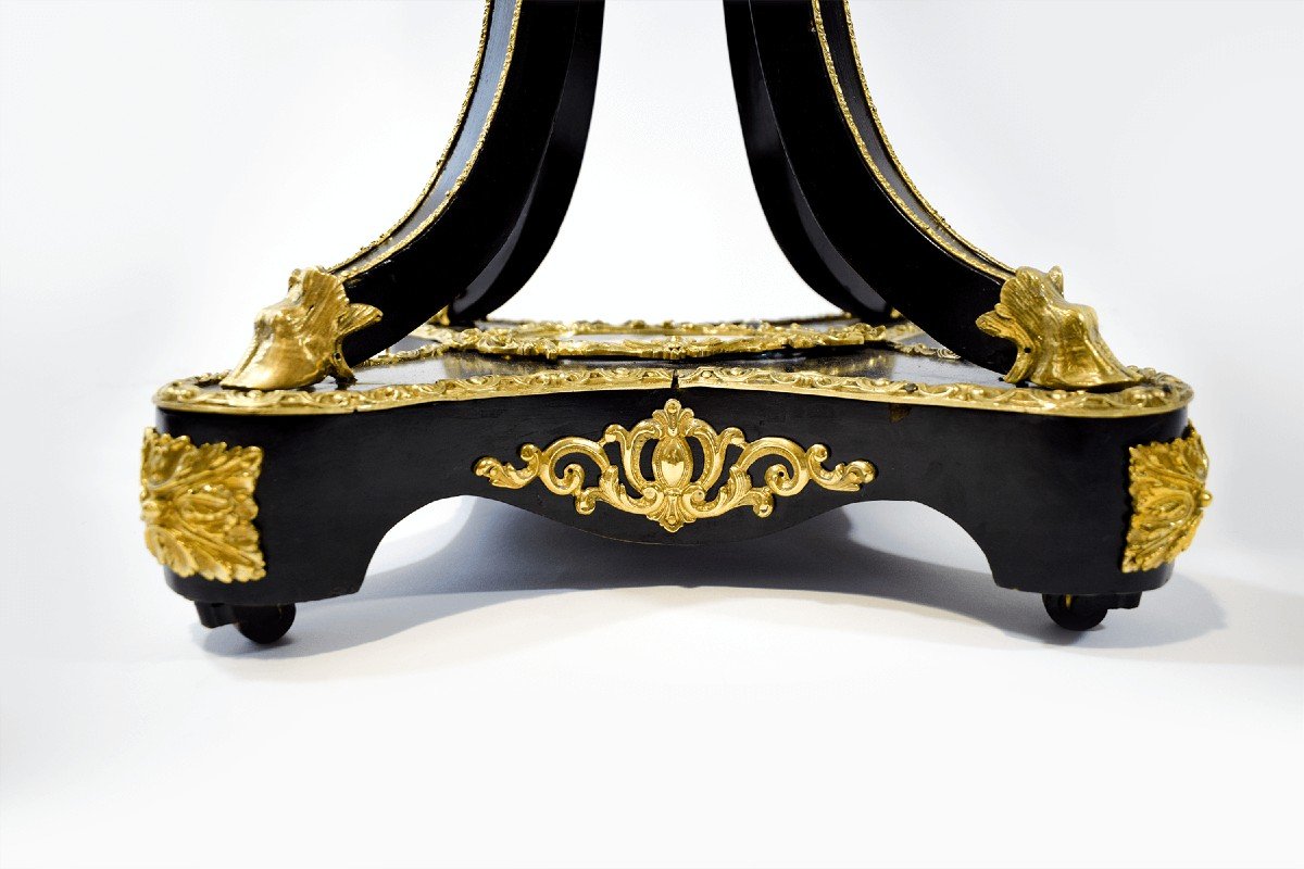 Sèvre Style Pedestal Table.-photo-6