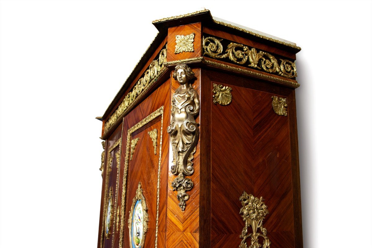 Chest Of Drawers From The Napoleon III Period.-photo-3