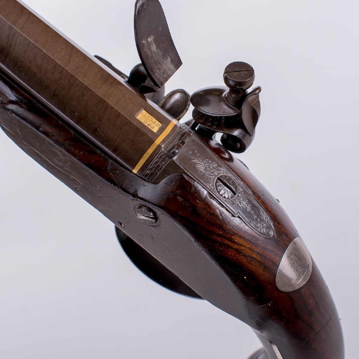 Tatham & Egg Officer's Pistol In Cal. 16-photo-3