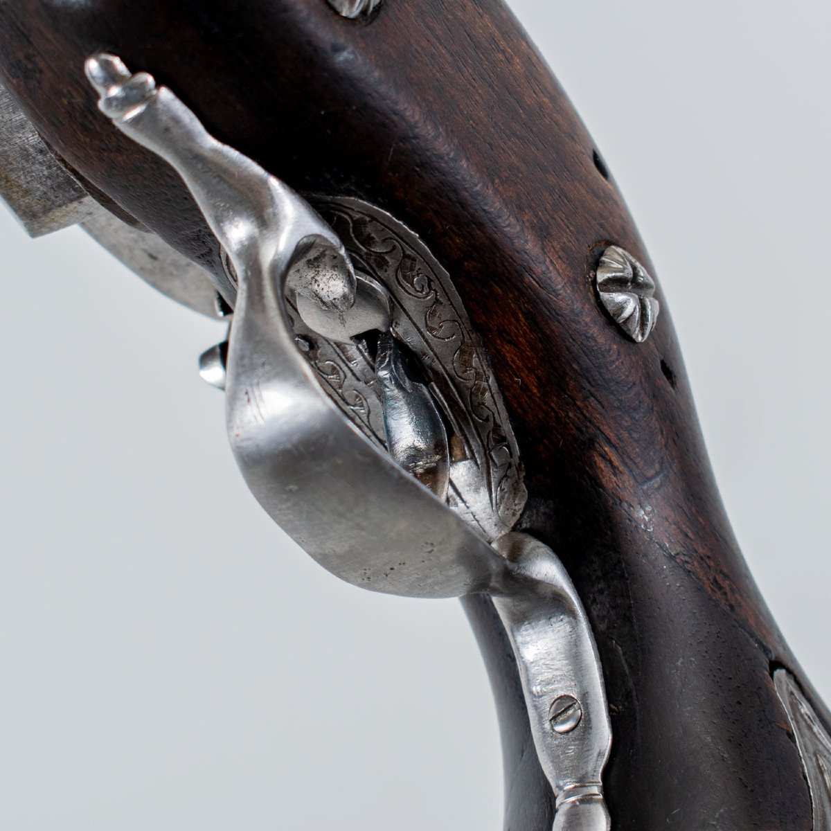 P / Flintlock Ripoll Signed Gandrev, Early Eighteenth Century-photo-2
