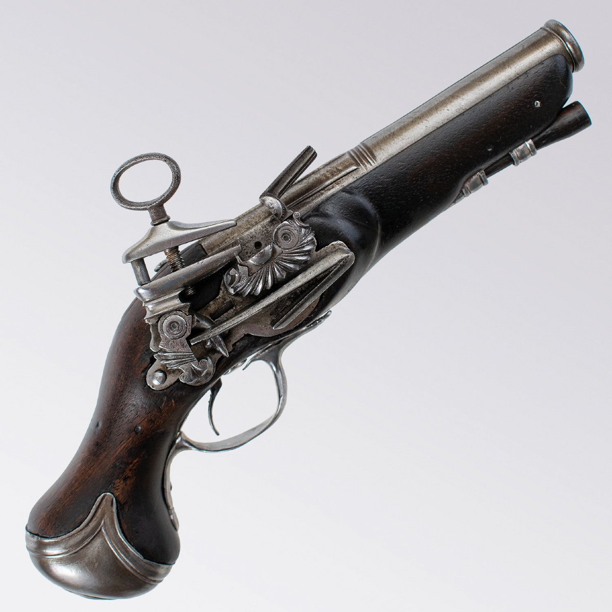 P / Flintlock Ripoll Signed Gandrev, Early Eighteenth Century