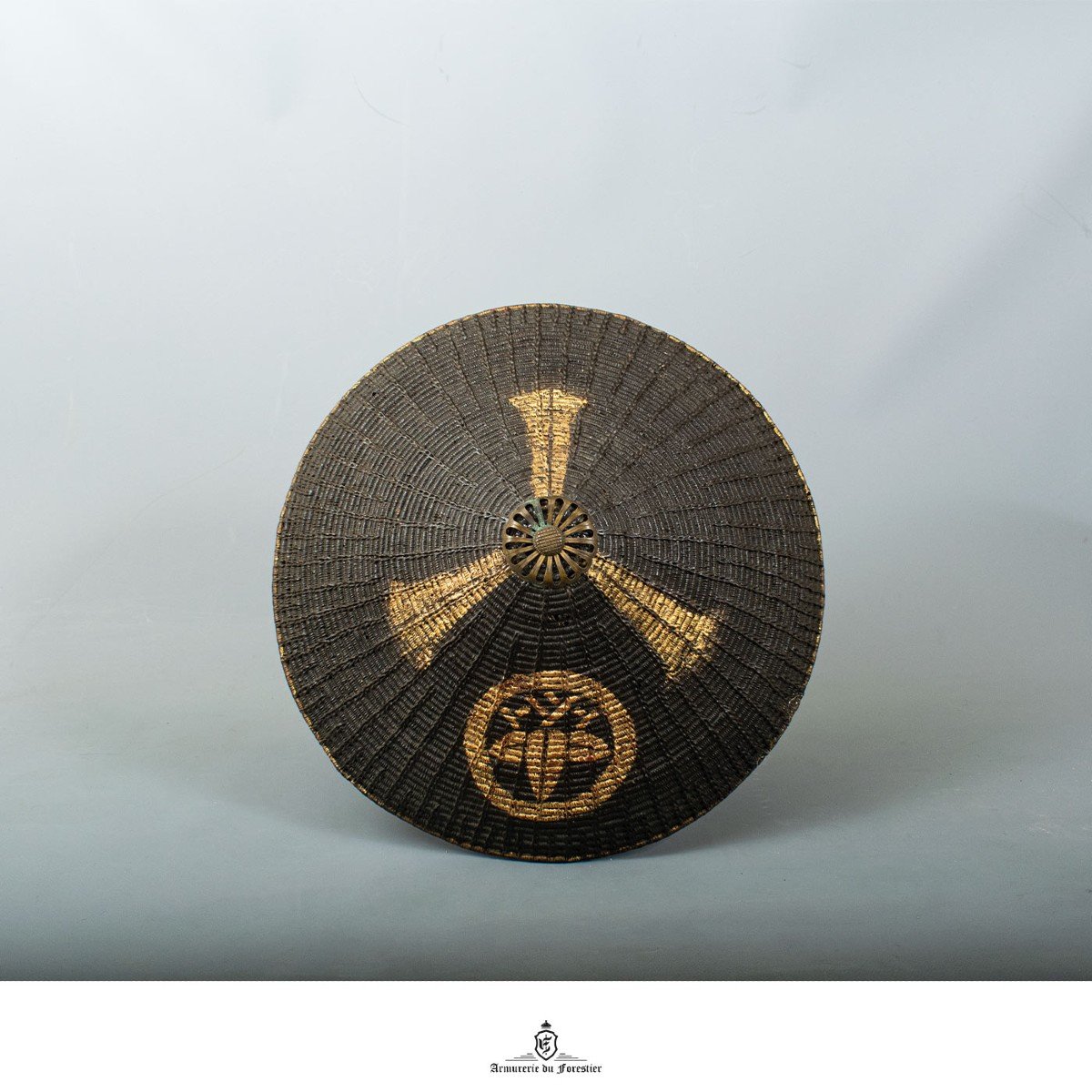 Jingasa - Ichimon-gasa Edo Period - 18-19th Century - Japan-photo-2