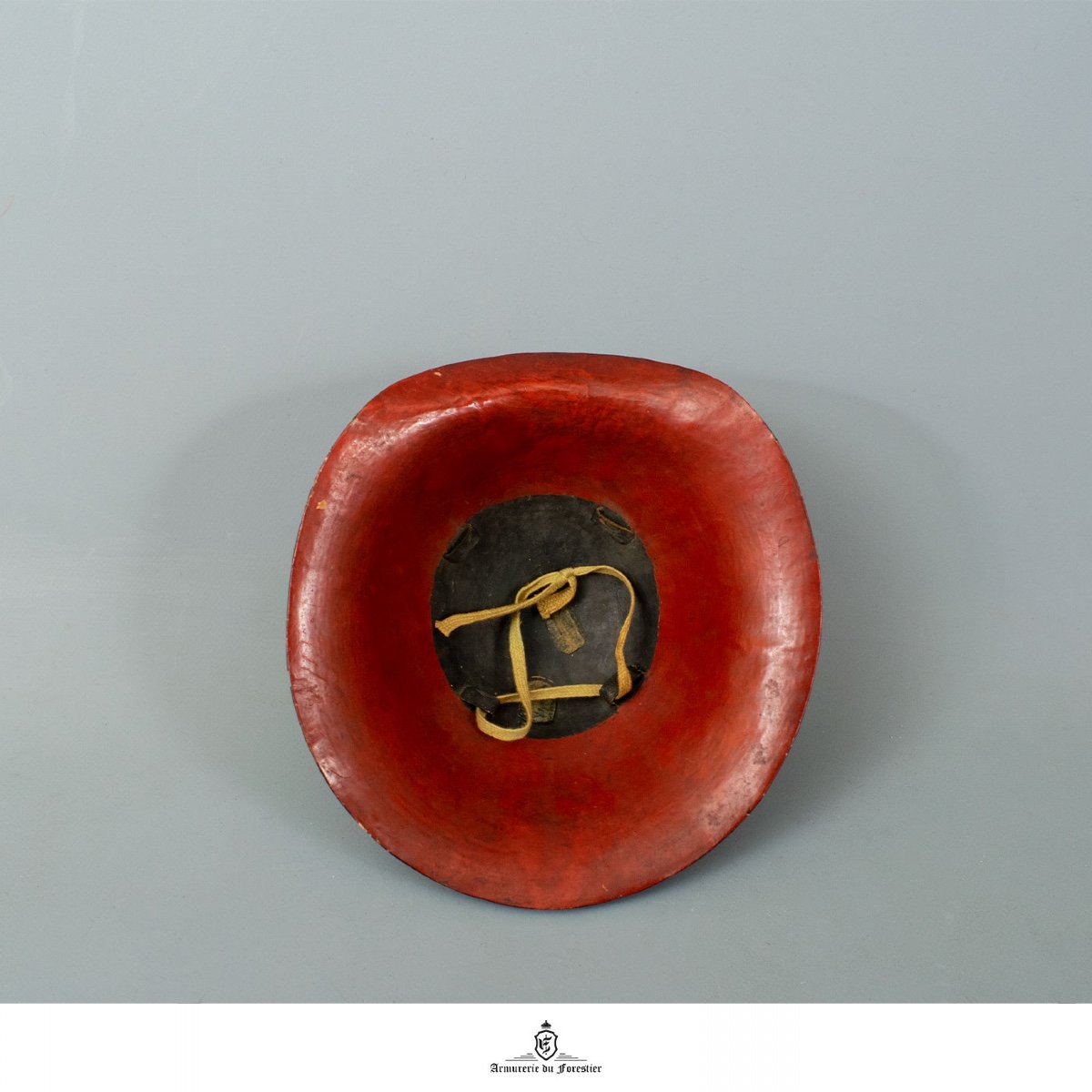 Magnifique Jingasa Pour Enfant - Très Rare -  Bajô-gasa Epoque Edo - 18-19 ème Siècle — Japon-photo-4