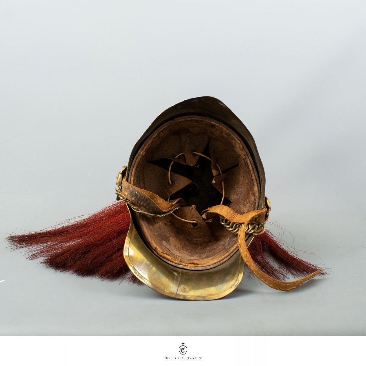 Pattern 1871 British « 1st Dragoon Guards » Cavalry Helmet -photo-4