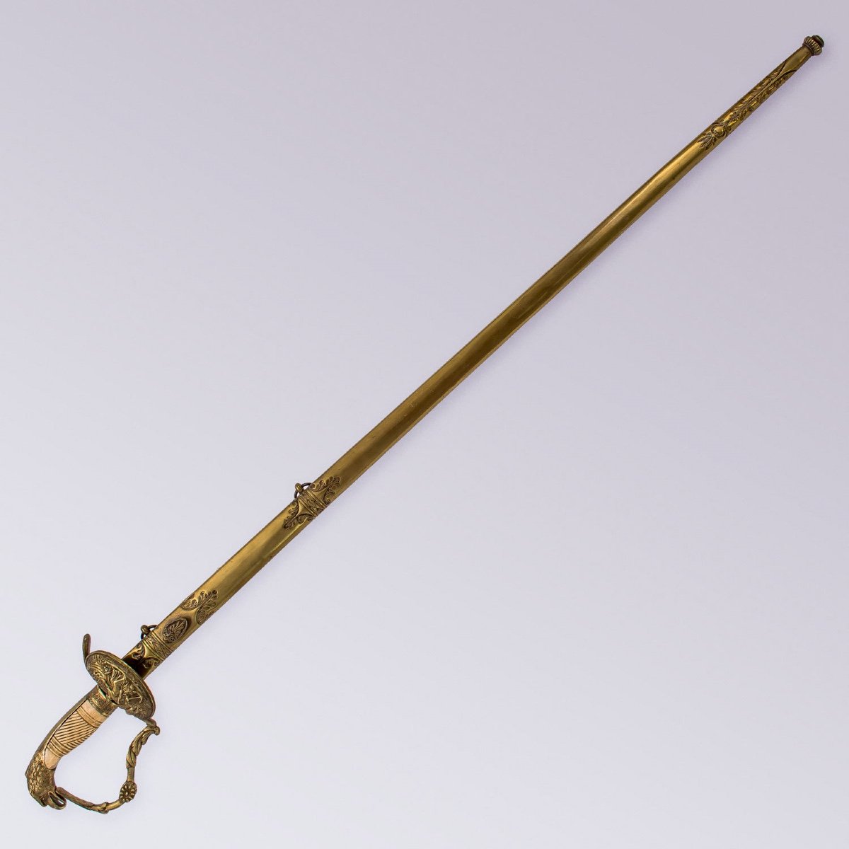Horstmann American Navy Officer's Sword With Eagle Head Circa 1830-photo-2