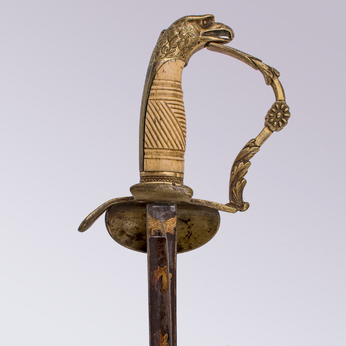 American Officer's Sword With Eagle Head Circa 1820-photo-2