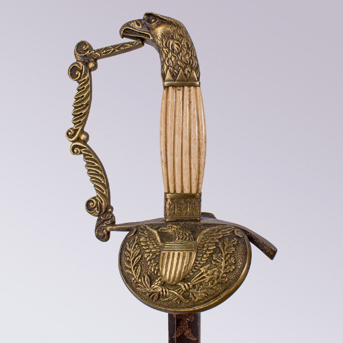 American Officer's Sword With Eagle Head Circa 1820