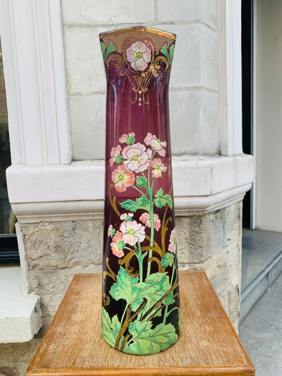 Legras Important Vase 