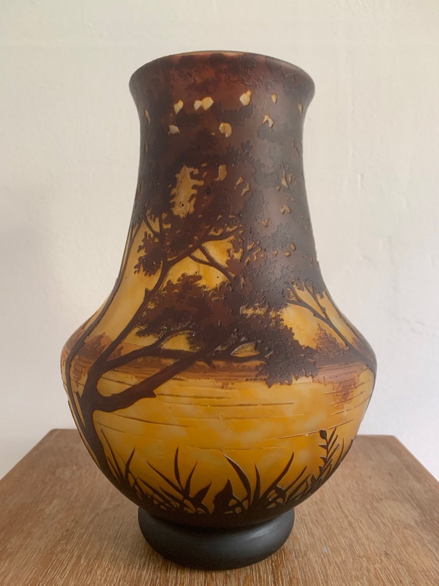 Vase Daum Nancy