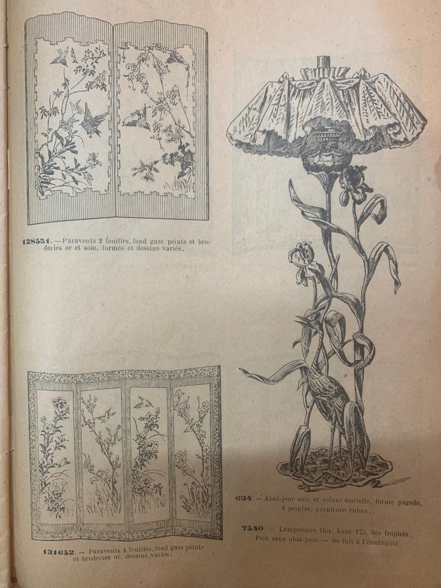 Important Napoleon III Japanese-style Floor Lamp Documentation-photo-4