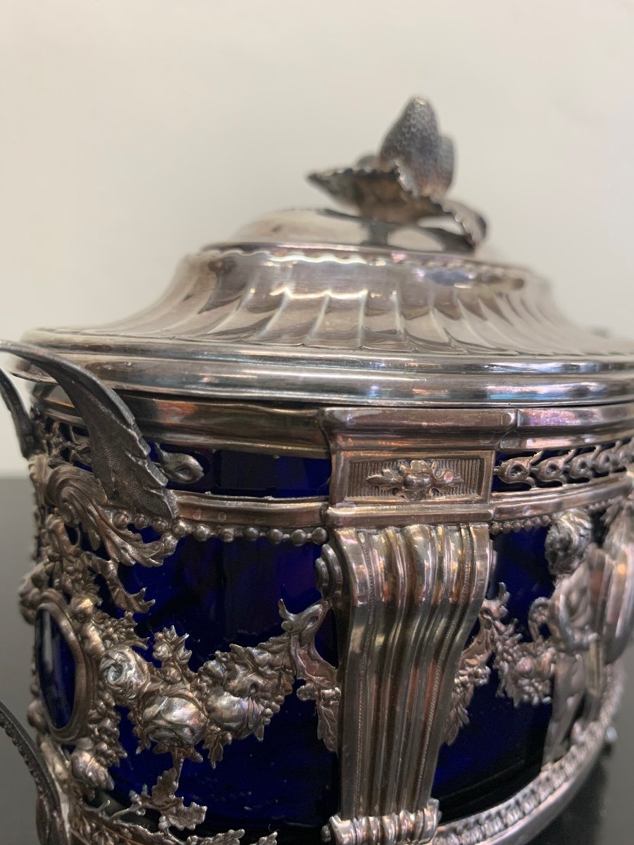 Drageoir-sucrier Argent France 18ème-photo-4