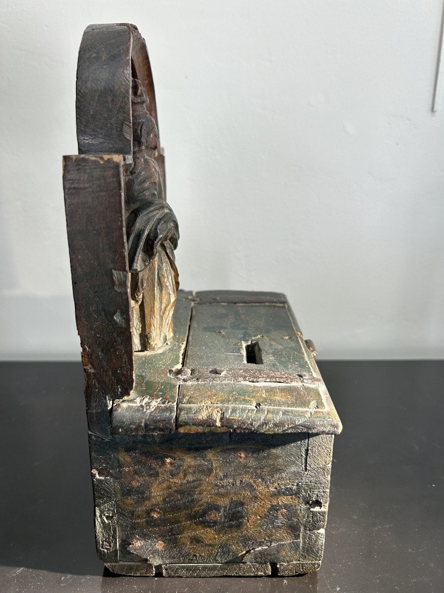 Tronc d’église « Vierge au Rosaire »-photo-3