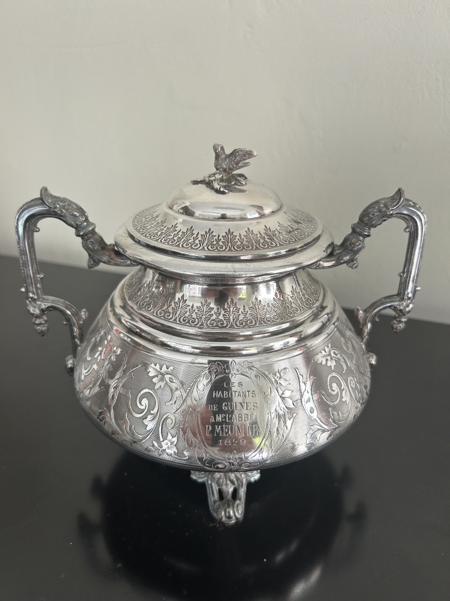 Drageoir en argent & provenance