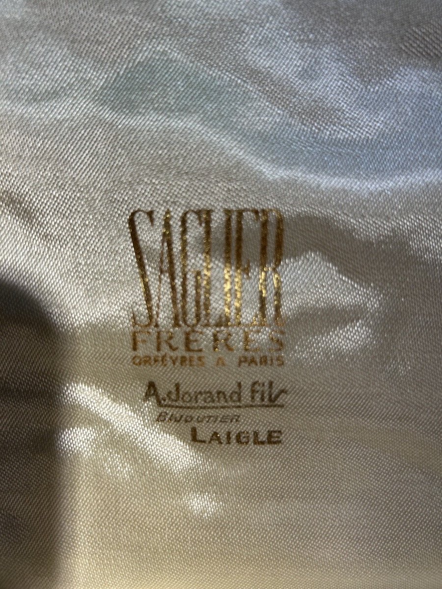 Saglier 12 Cuillères Moka à La Russe-photo-3