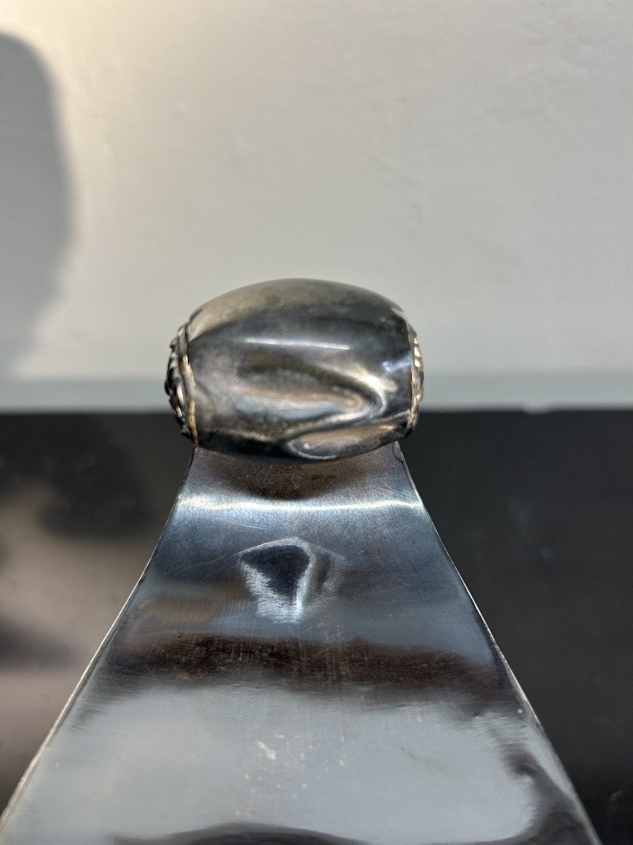 Navette à Encens en Argent-photo-4