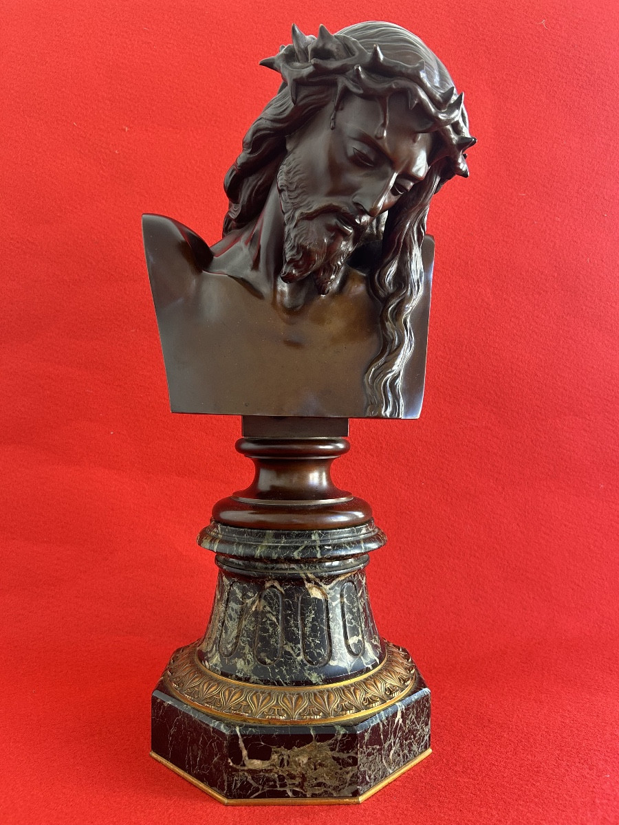 Jesus Christ Bronze Bust